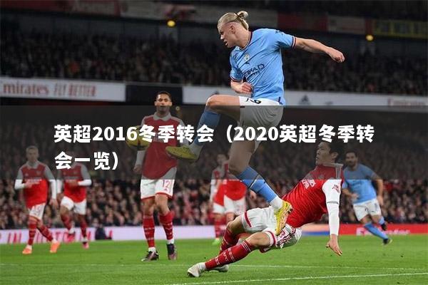 英超2016冬季轉(zhuǎn)會（2020英超冬季轉(zhuǎn)會一覽）